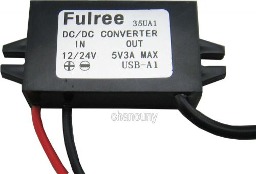 DC buck converter USB car Charging power supply voltage regulator 12V 24V to 5V