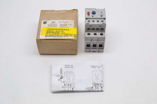 ALLEN BRADLEY 193-EEBB E1 PLUS MANUAL B 0.2-1.0A AMP OVERLOAD RELAY B441593