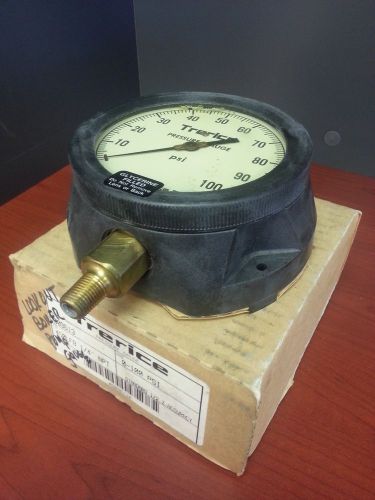 Trerice pressure gauge p/n 450lfb 1/4&#034; npt 0-100 psi for sale