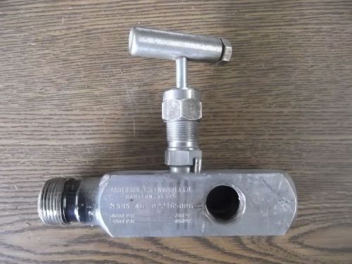 Anderson greenwood gauge valve m5hs-46 for sale