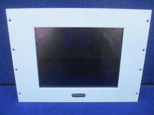#k55 cyberresearch cyraq monitor 15&#034; rack panel mount display f0601111 lcd for sale