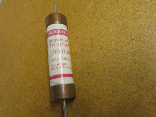 Gould Shawmut TRS150R FUSE 150AMP 600V CLASS-RK5 TIME DELAY