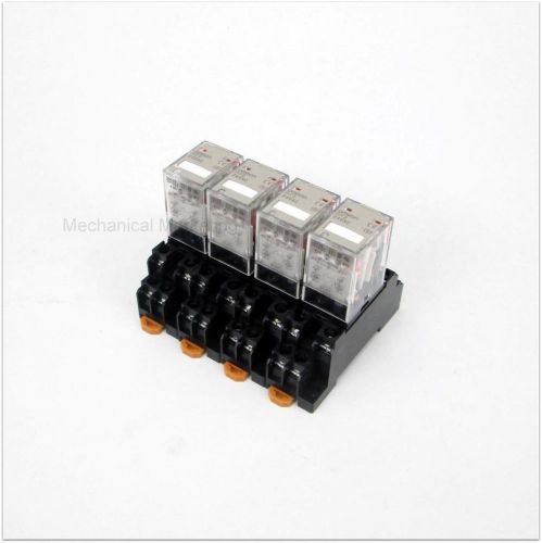 Omron my2 24 vac relay 14 pin (lot of 4)    excellent for sale