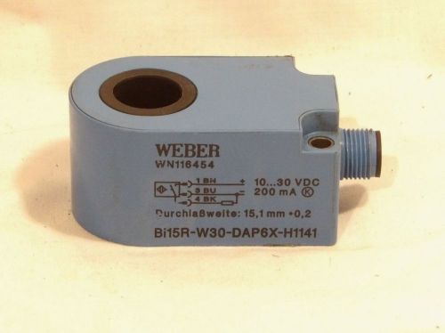Weber Proximity Sensor  Bi15R-W30-DAP6X-H1141 116454
