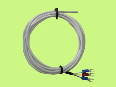 Rtd pt100 temperature sensors with telfon tube for acid and alkaline environment for sale
