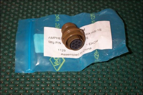 MS3106A16S-1S AMPHENOL MS/STANDARD CYLINDRICAL MIL-C-5015 TYPE CONNECTOR