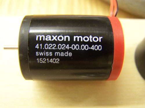 MAXON MOTOR 12 VOLTS DC FOR MODEL RAILROAD HO OR SERVO OR ROBOT CORELESS MOTOR