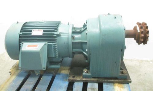 New reliance p32g3323l 320dm7a 40hp 230/460v gear 17.1:1 103.8rpm motor d444432 for sale