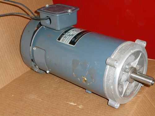 Warner electric motor mfg by ge # 5bpa56nag25 3/4 hp 90 volts dc 56c face mount for sale
