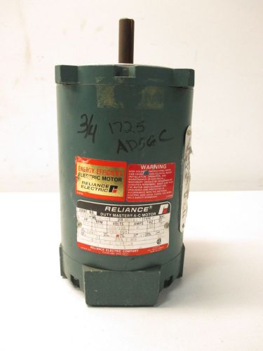 NEW RELIANCE P56H0337N-TT 3/4HP 208-230/460-480V-AC 1725RPM AD56C MOTOR D426336