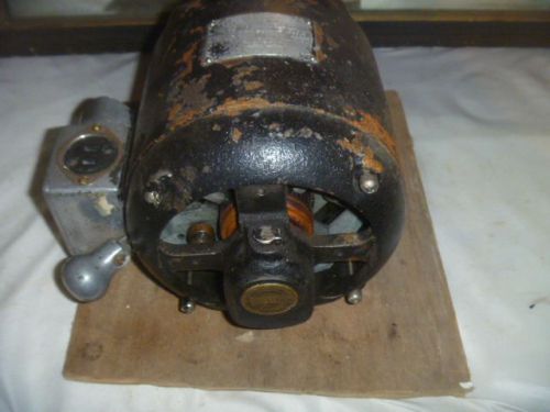 Master electric co. electric ac motor dayton oh. 1/2hp 1725rpm 1 phase vintage for sale