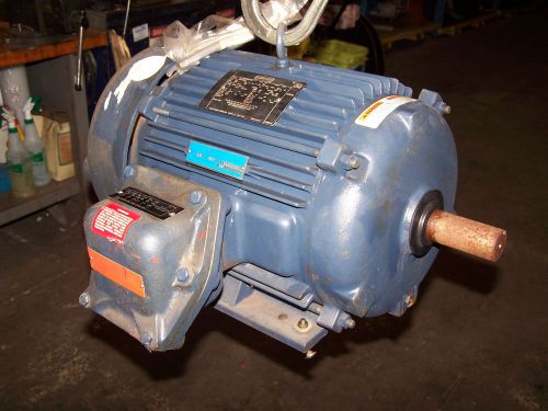 NEW LEESON 10 HP AC ELECTRIC MOTOR 230/460 VAC 3535 RPM 215T FRAME EPFC