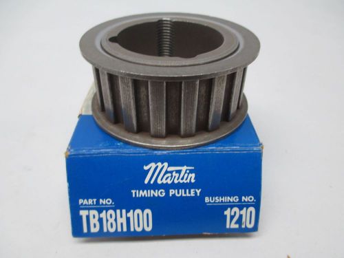 New martin tb18h100 1210 timing 1groove 18tooth pulley d304162 for sale