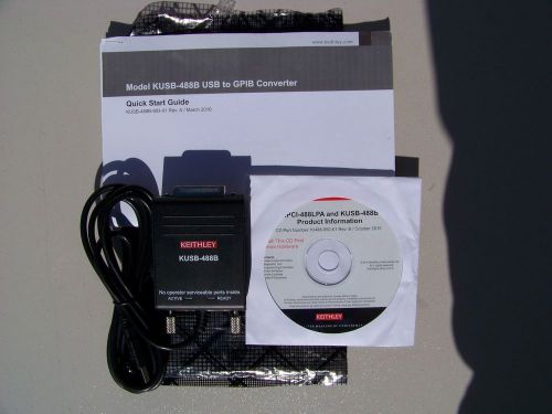 Keithley KUSB-488B IEEE-488.2 USB-to-GPIB Interface Adapter for USB Port