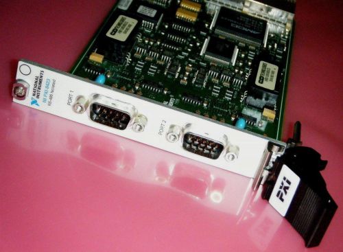 *tested* national instruments ni pxi-8423/2 2-port isolated rs485/rs422 serial for sale