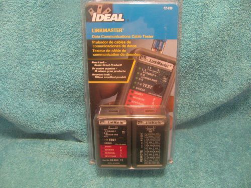 Ideal LINKMASTER Data Communications Cable Tester 62-200 N.I.P. Factory Sealed