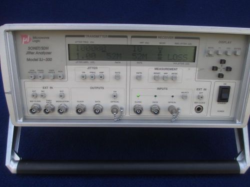 #W497 ul Microwave Logic Sonet SDH Jitter Analyzer SJ-300-12