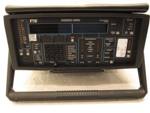 Dynatec ttc fireberd 6000a communications analyzer tester module +opt 6005 for sale