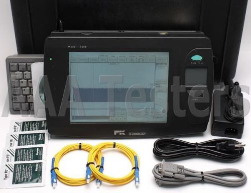 Photon kinetics gn nettest 7500 732s sm fiber otdr w/ power meter pk7500 pk for sale