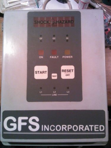 Ground fault interrupter relay and controller 100 amp 3 or 1 phase new old stock for sale