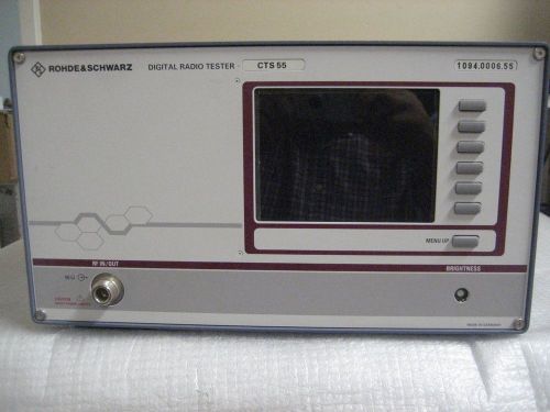 Rohde &amp; Schwarz Digital Radio Tester CTS 55   ( as is )