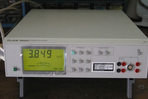 Fluke pm6303a automatic rcl meter - 1khz with pm 9542a adapter ($$ price reduced for sale