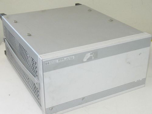 Hewlett packard 16701a logic analysis system expansion frame &#034;as-is&#034; for sale