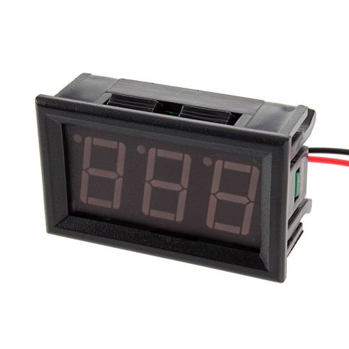 2 Wire 0.56 &#034;LED Mini Digital Voltmeter AC 75-300V LED Voltage Panel Meter SY