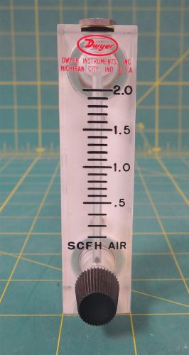 Dwyer vfa-2-ssv visi-float flowmeter for sale