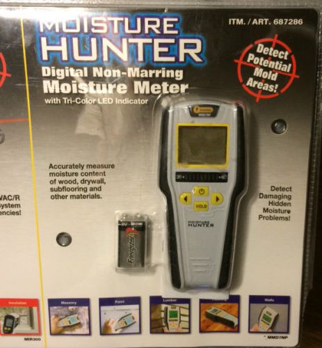 Temperature hunter 8:1 infrared w/laser pointer digital moisture hunter/meter for sale