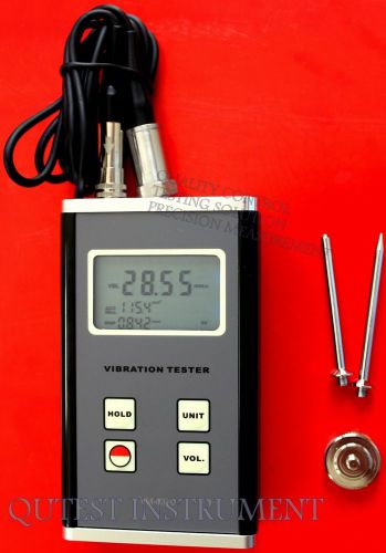 New Digital Vibration Meter Velocity Acceleration Displacement RMS Simultaneous