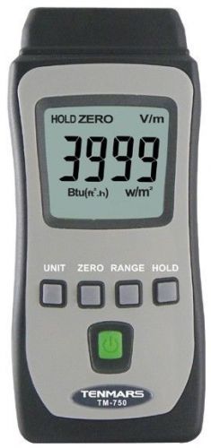 Mini pocket solar radiation power meter tester range 4000w/m2 634btu tm-750 for sale