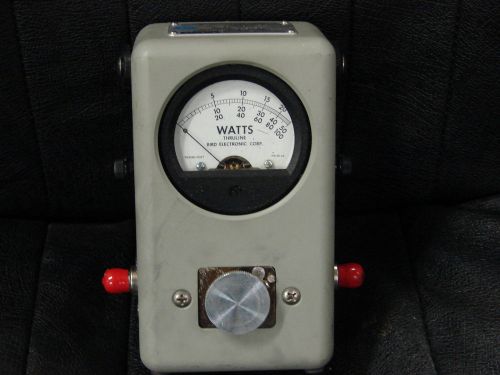 thruline watt meter model 43