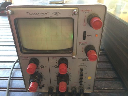 Vintage telequipment oscilloscope model s54a for sale