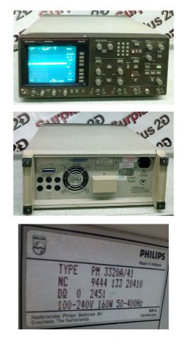 Philips pm3320a 250ms/s oscilloscope for sale