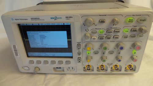 Agilent MSO6054A Mixed Signal Oscilloscope: 500 MHz, 4+16 Ch