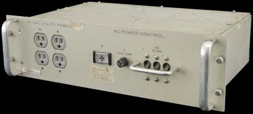 Ford Aerospace &amp; Communications AC Power Control DOS-INSAT-SSP(1)-78-003 PARTS