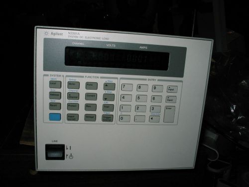 Agilent Hewlett Packard System DC Electronic Load N3301A with N3302A module