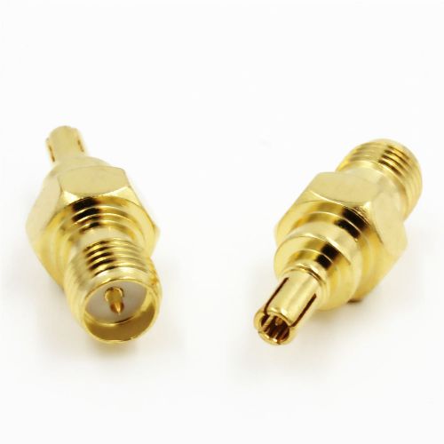 10pcs RP-SMA female plug to CRC9 male plug RF adapter connector