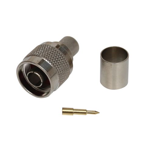 New rf connector n male plug crimp lmr400 / 7d-fb cable rf connector for sale