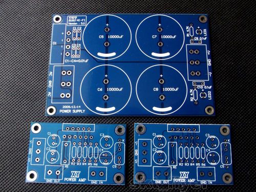 2pcs LM3886 HIFI Power Amplifier PCB with Rectifier Filter Power Supply DIY NEW