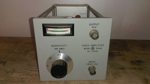 1965 HP 5261A VIDEO AMPLIFIER 1MV 10 - 50 MC VINTAGE