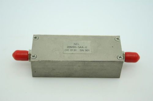 NEL RF Microwave BPF BandPass Filter 22 MHz 5MHz BW 19.5-24.5 HF Radio TESTED
