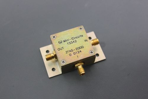 Mini circuits rf attenuator/switch 100-2000mhz zfas-2000 (s19-2-38a) for sale