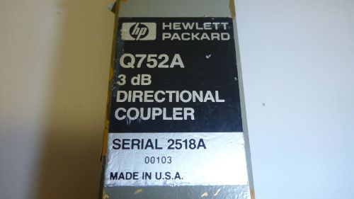 Hewlett Packard Q752A 3db Directional Couple