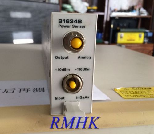 Agilent / HP/ Keysight  81634B  Low Polarization Dependence Optical Power Sensor