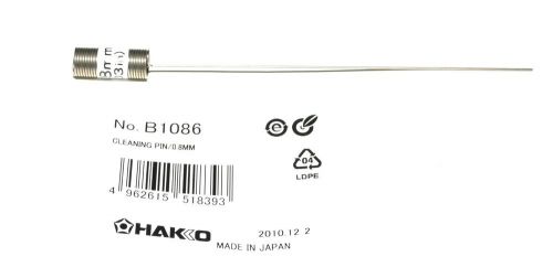 Hakko nozzle cleaning pin set b1086 b1087 b1088 b1089 new original [pz3] for sale