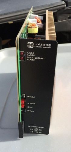 HARRIS FARINON NAPS Power Supply 9T89Y1043G02 CONVERTER MODULE SD-106018-M4-001
