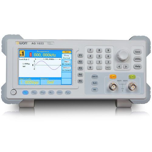Owon dds arbitrary waveform generation ag1022 125msa/s 14bits 25mhz express for sale
