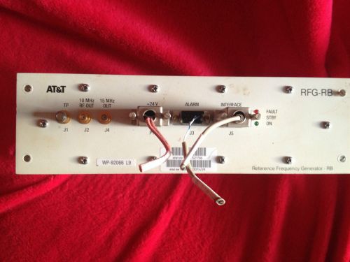 Lucent ATT  RFG-RB Reference Frequency Generator WP-92066 L9